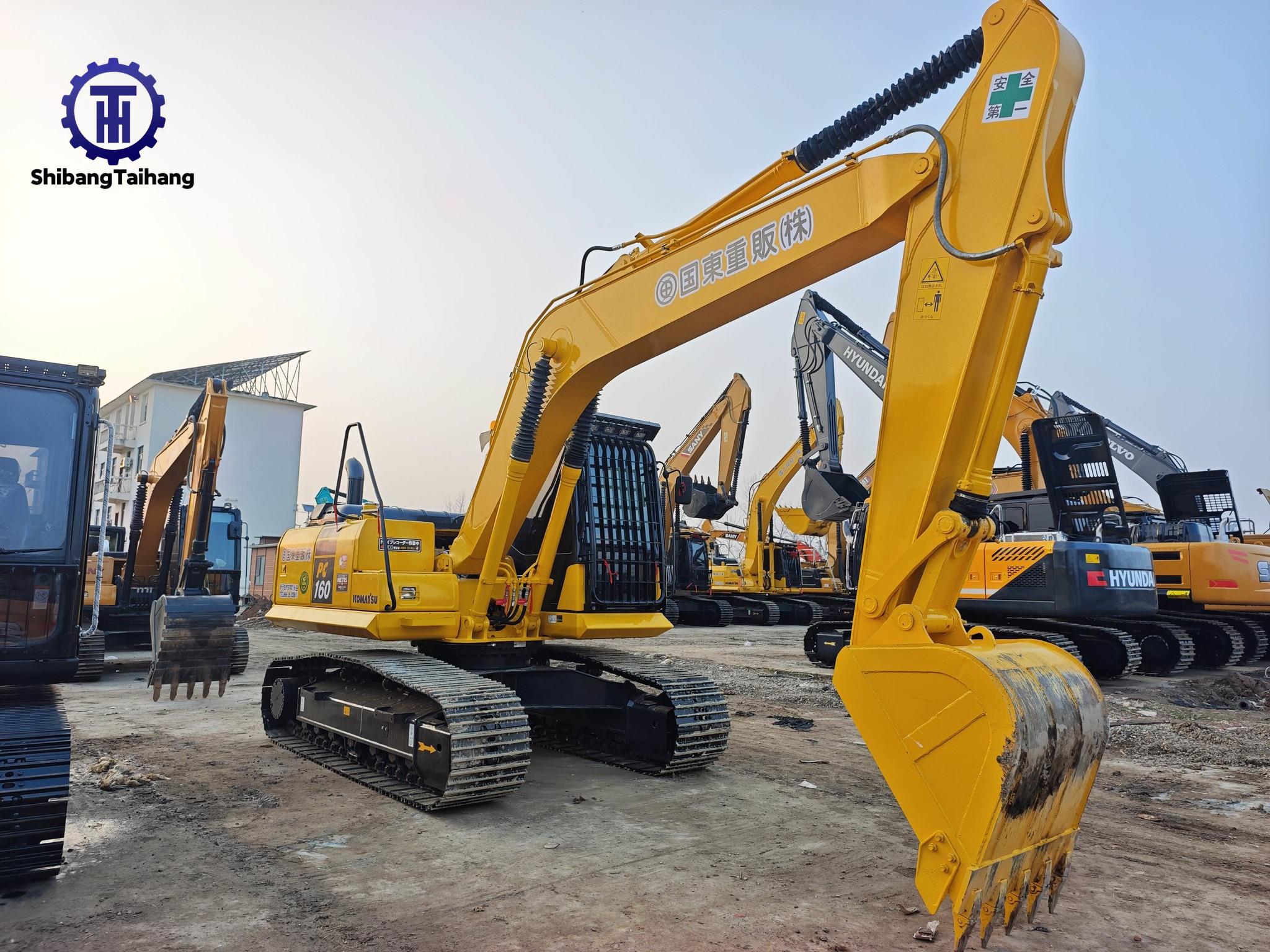 Komatsu PC160 d'occasion à vendre 