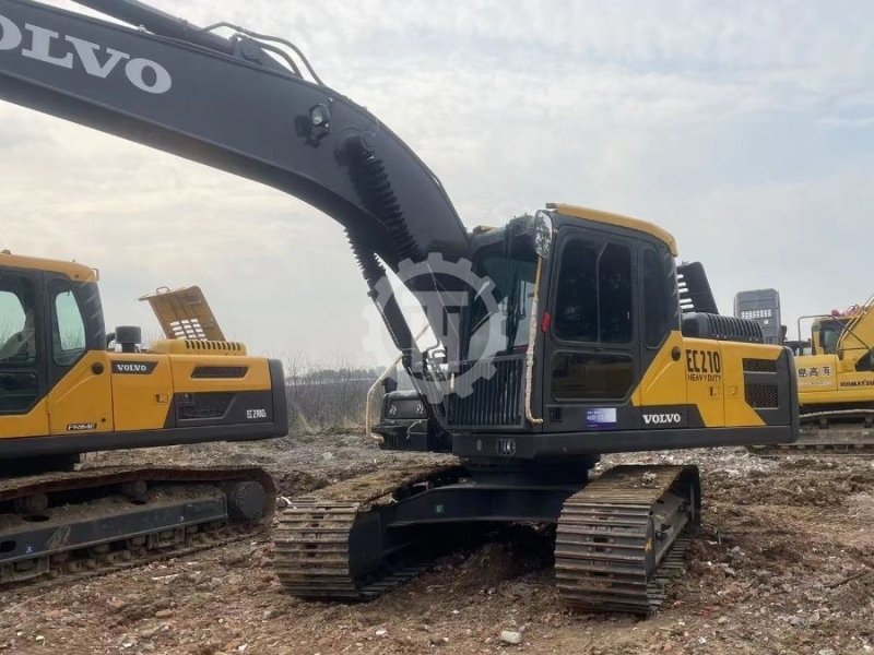 Tracked Used Volvo Excavator EC210 20Ton Earth Removal Equipment