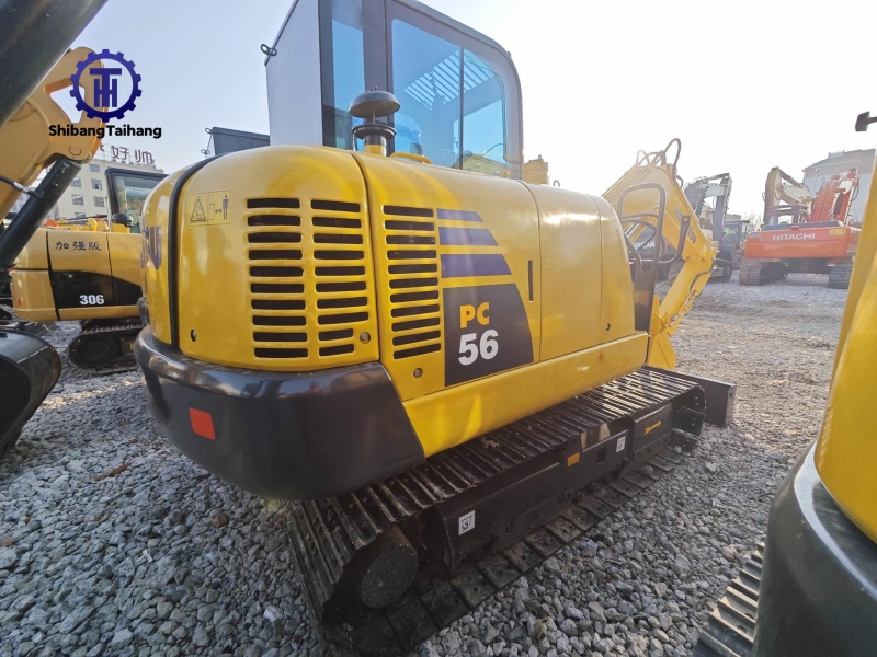 Excavadora Komatsu PC56 usado en venta 5