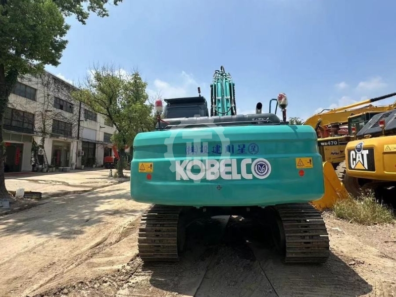 Original Midi Old Used Kobelco Excavator SK200 114KW 20Ton