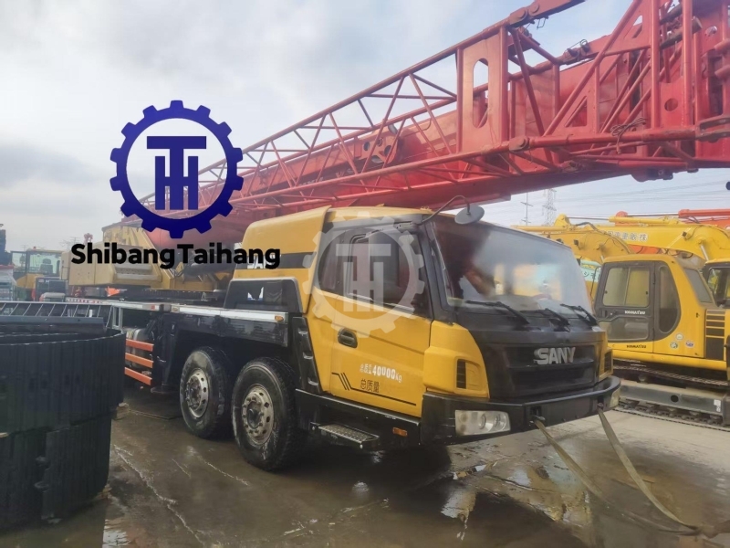 Used Sany 50-ton truck crane
