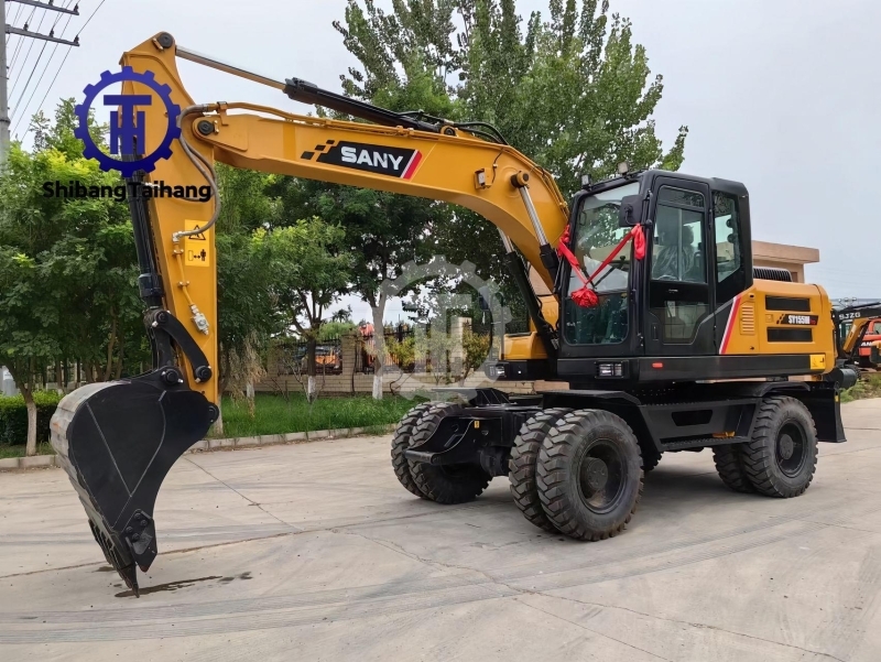 USED Sany SY155 Wheel Excavator