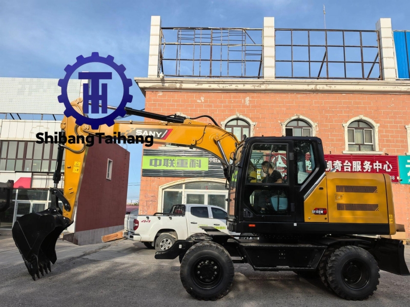 Новый колёсный экскаватор Sany 155 в продаже