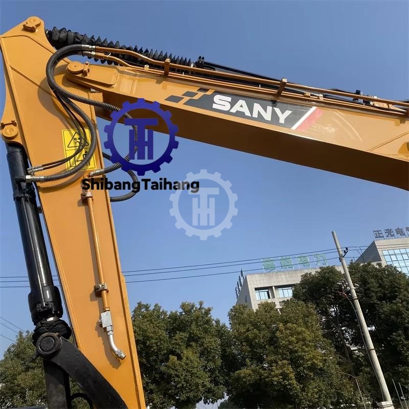 Sany 135 excavator with blade
