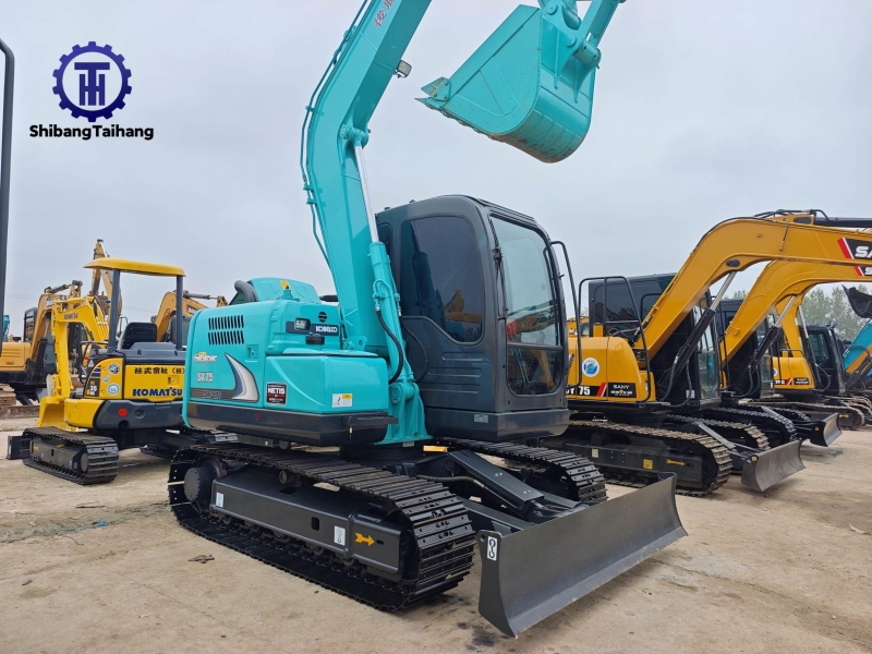 Excavadora Kobelco SK75 Usada en venta 