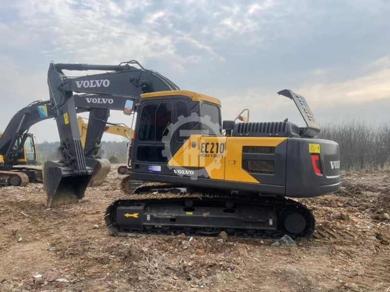 Tracked Used Volvo Excavator EC210 20Ton Earth Removal Equipment