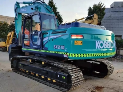 SK210 Used Kobelco Excavator Second Hand Construction Machine 114KW