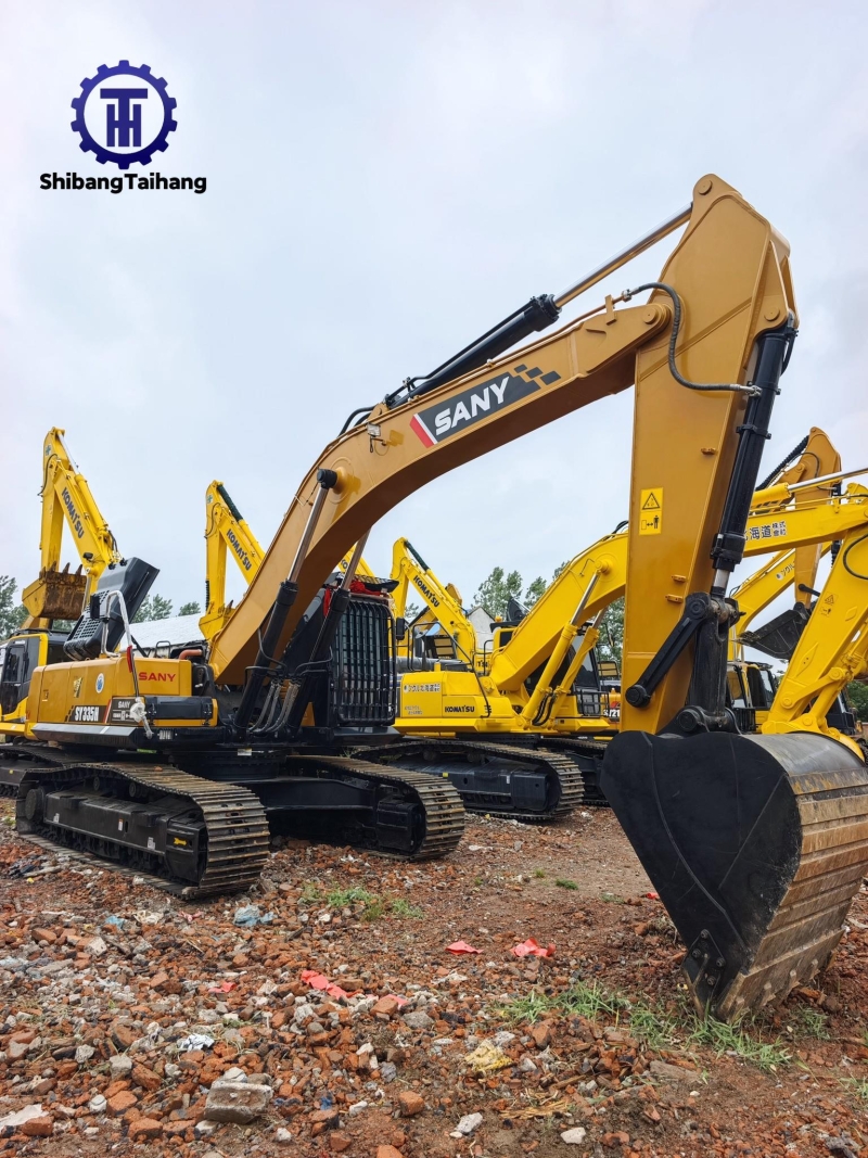 3للبيع حفار ساني 335 مستعمل