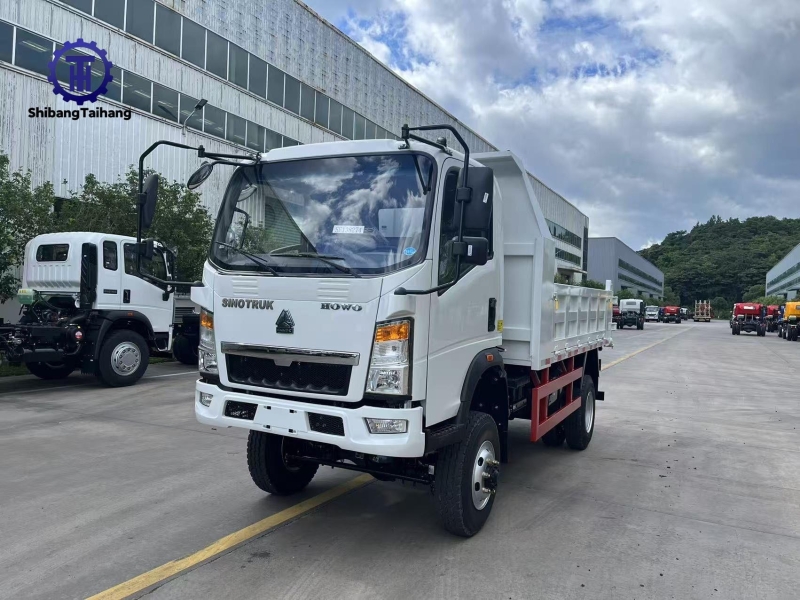 Б/у 4x4 самосвал HOVO в продаже
